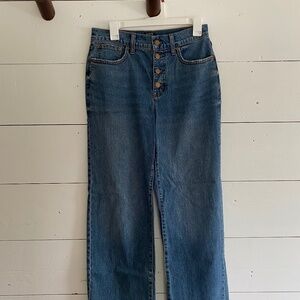 J Crew Wide Leg Full length jeans